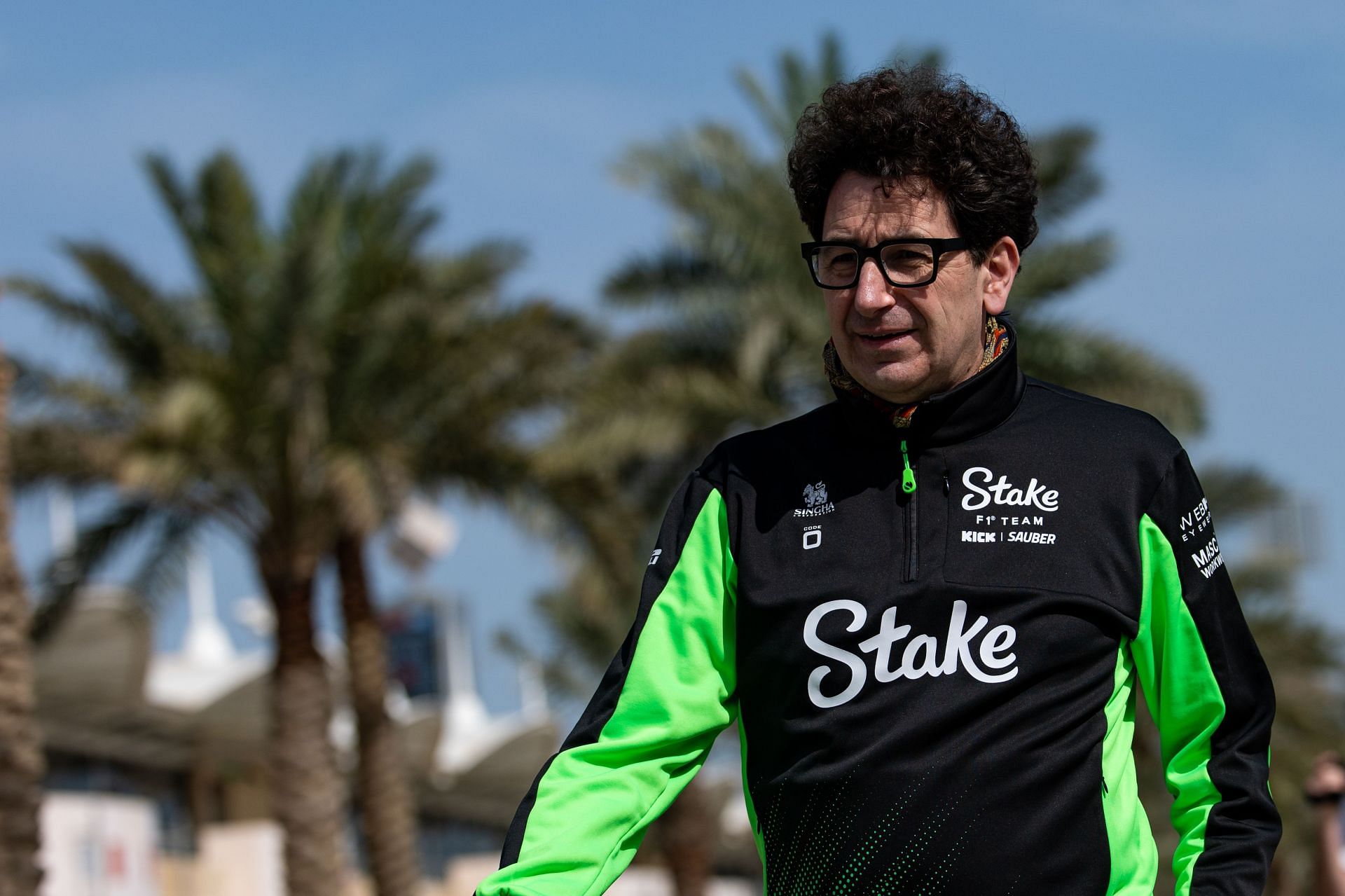 Mattia Binotto with Kick Sauber at the Formula 1 Testing in Bahrain - Day 3 - Source: Getty