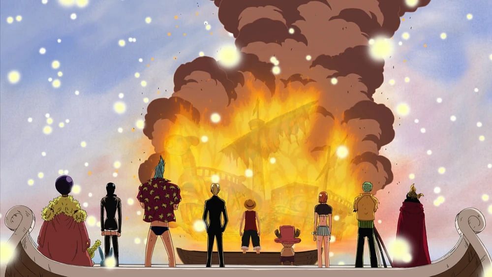 Monkey D. Luffy in One Piece.