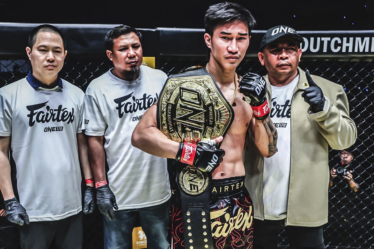 ONE featherweight Muay Thai world champion Tawanchai. [Photo via: ONE Championship]