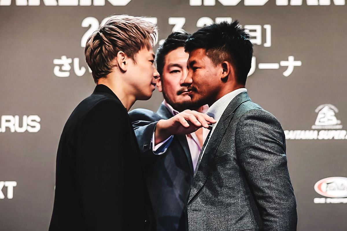 Takeru (left), Rodtang (right) [Photo via ONE Championship]