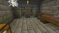 Hidden basement under an igloo (Image via Mojang & Sportskeeda Gaming)