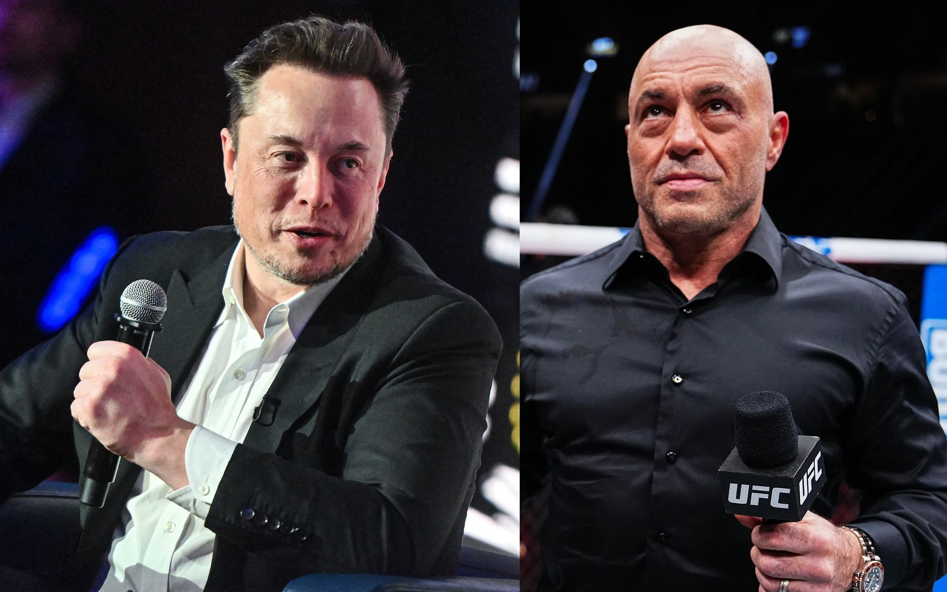 Elon Musk discusses AI with Joe Rogan. [Images courtesy: Getty]