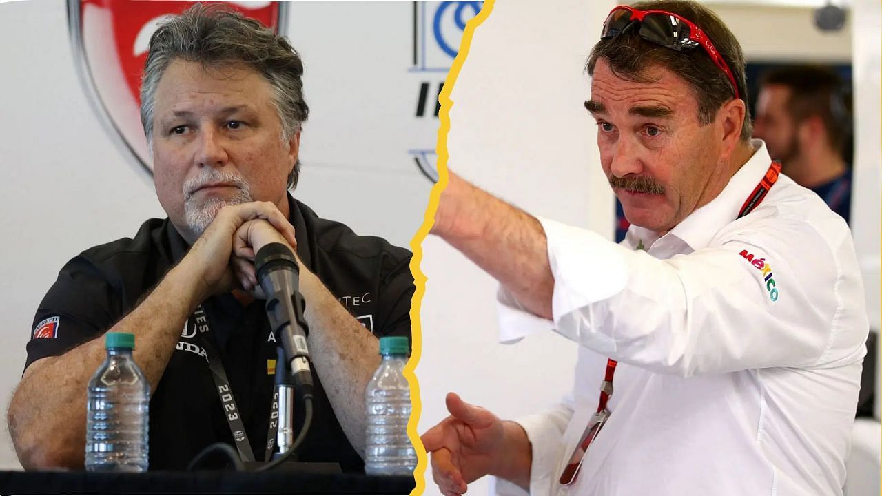 Michael Andretti and Nigel Mansell | Image via Getty