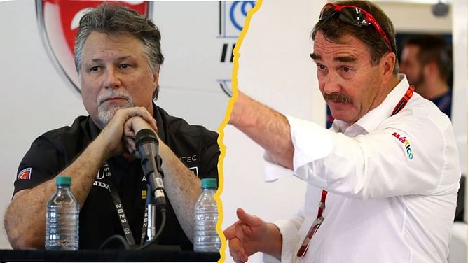"He said, 'Let's put the boxing gloves on'" - When photographer claimed Nigel Mansell angrily confronted Michael Andretti at IndyCar's Australian GP