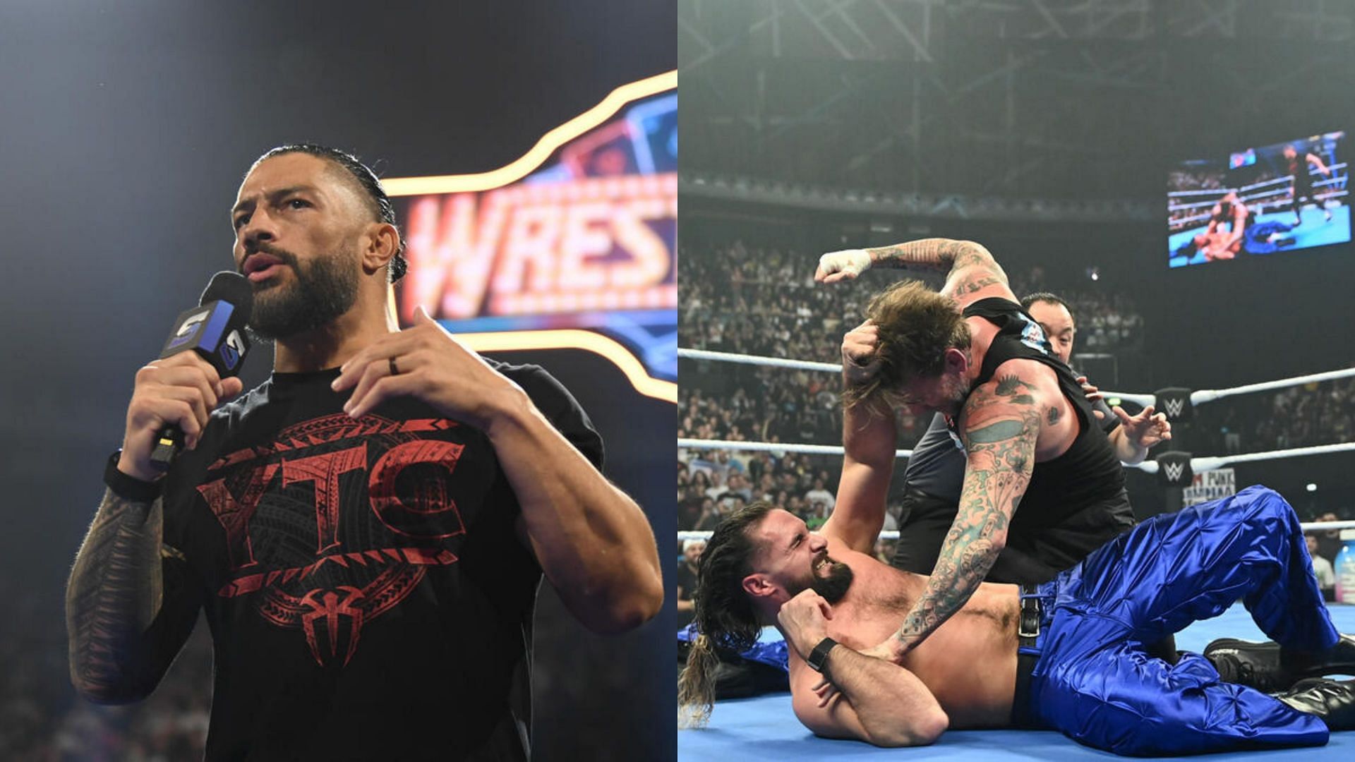 Raw में रोमन रेंस और सैथ रॉलिंस को आना चाहिए था (Photos : WWE.com)