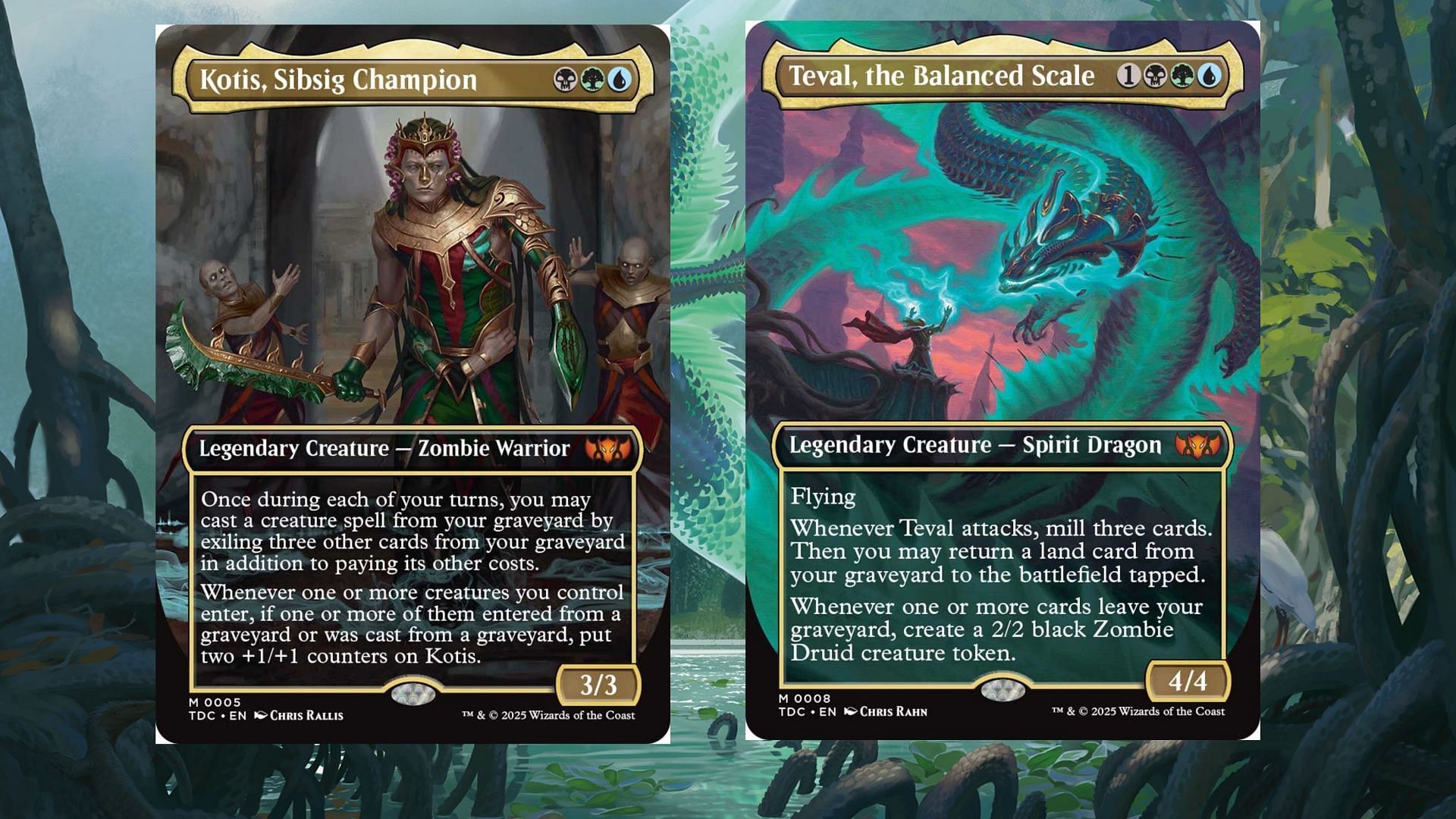 Fill the graveyard, return with Zombie Druids (Image via Wizards of the Coast)