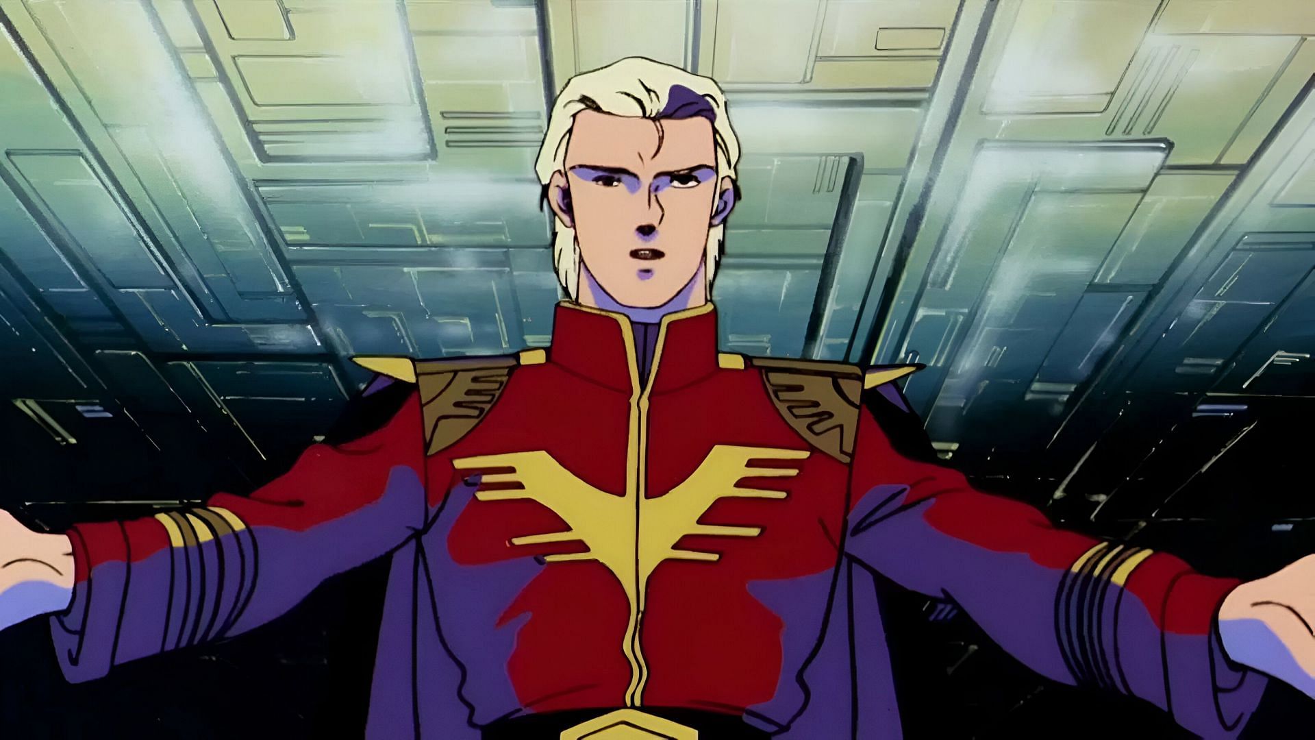 Char Aznable as seen in the anime (Image via Studio Sunrise)