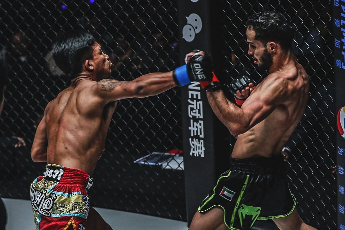 Rodtang dazzled Filipino fans with his beatdown of Fahdi Khaled in Manila, Philippines. [Photo via: ONE Championship]