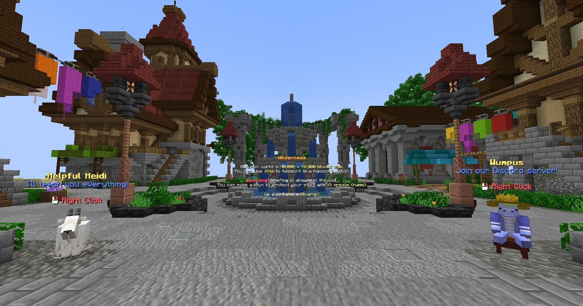 CastiaMC is a beautifully crafted server (Image via Mojang Studios)