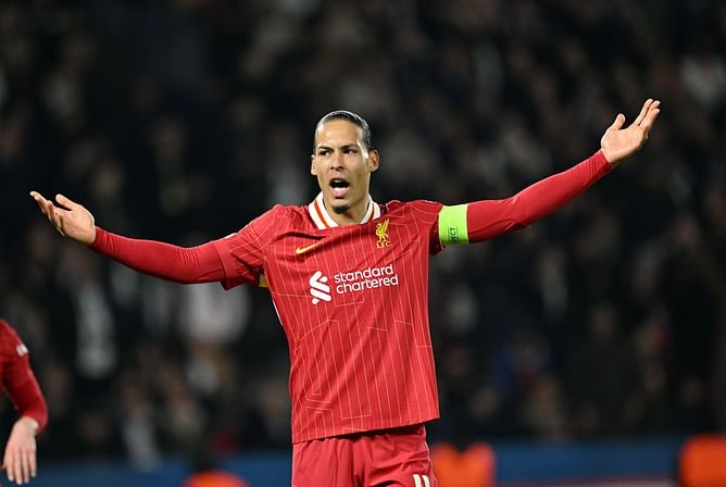 "This is not Ligue 1 brother" - Virgil van Dijk heard hitting back at PSG sporting advisor after Liverpool's win