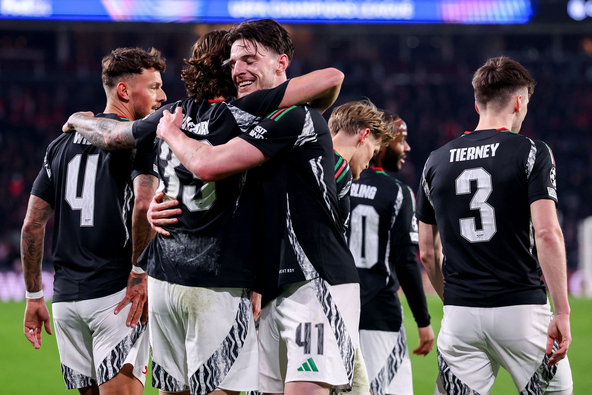 PSV Eindhoven v Arsenal FC - UEFA Champions League 2024/25 Round of 16 First Leg - Source: Getty