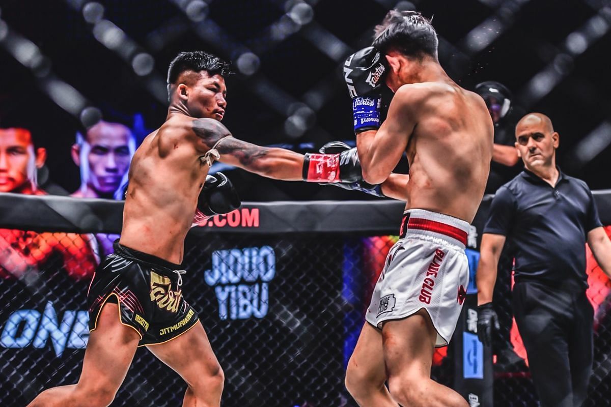 Rodtang fighting Jiduo Yibu in January 2023. [Photo via: ONE Championship]