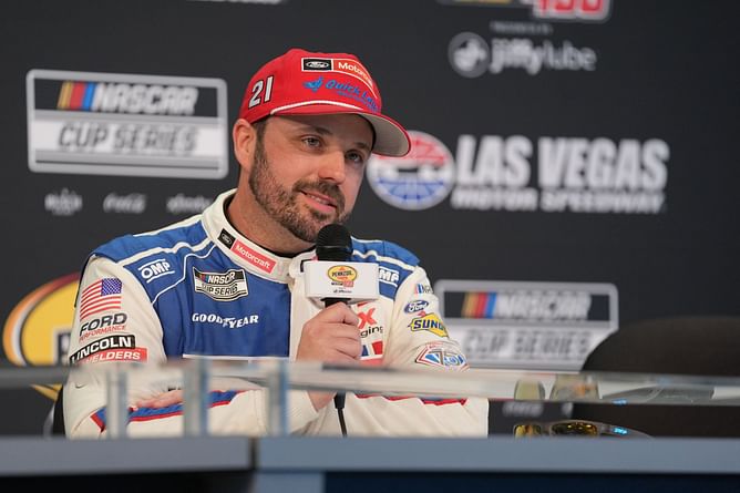 “He worked his a** off”: NASCAR insider heaps praise of Wood Brothers Racing’s star driver after monumental Las Vegas win