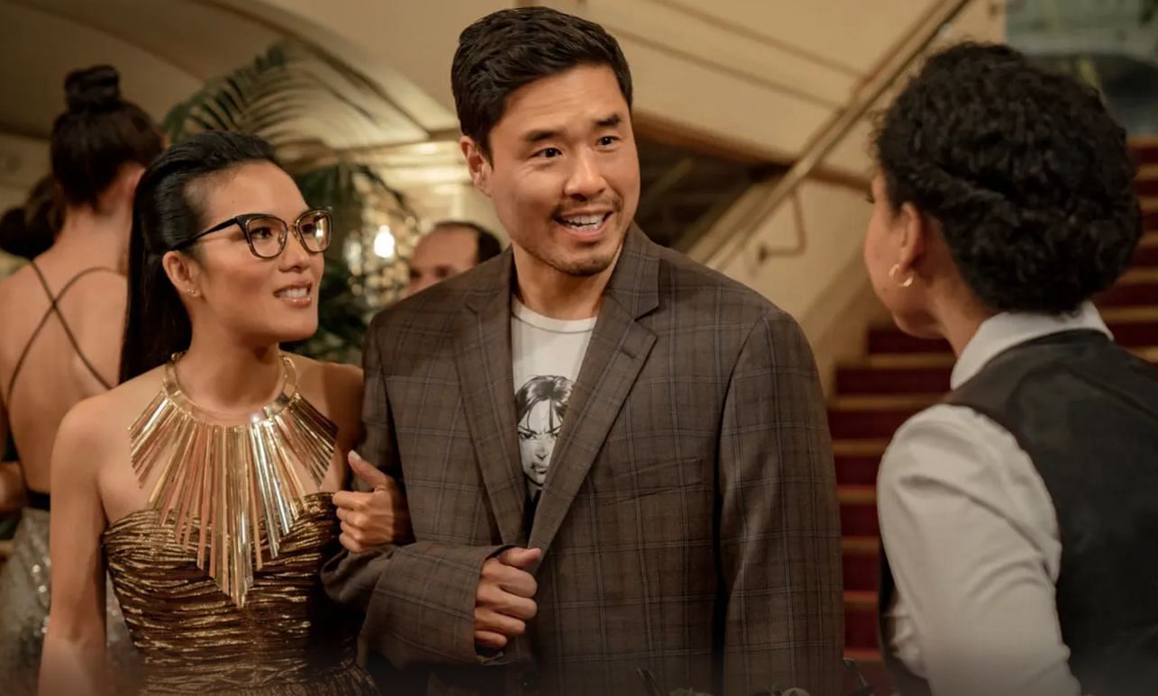 Ali Wong and Randall Park in a still from Always Be My Maybe. (Image via Apple TV)