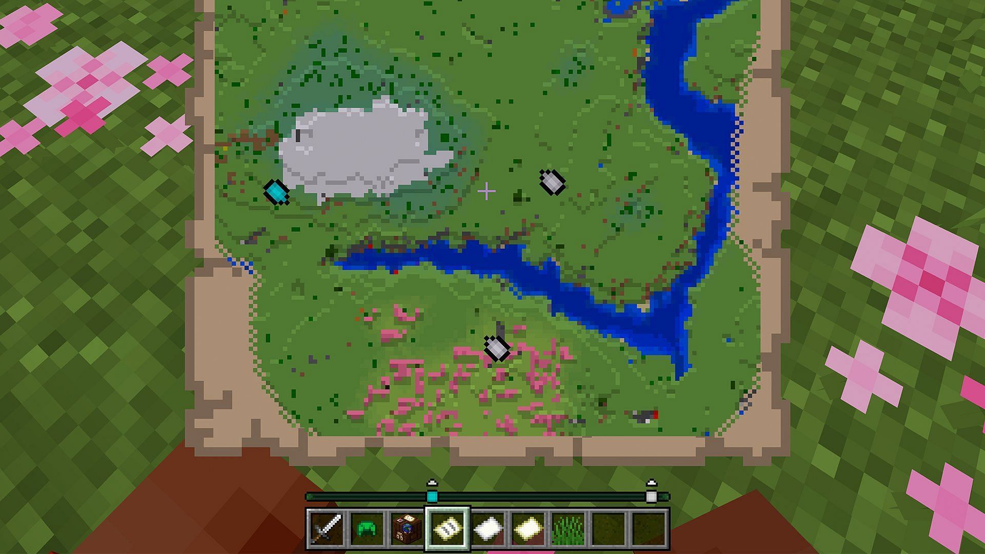 The locator map will soon be coming to the game (Image via Mojang Studios)