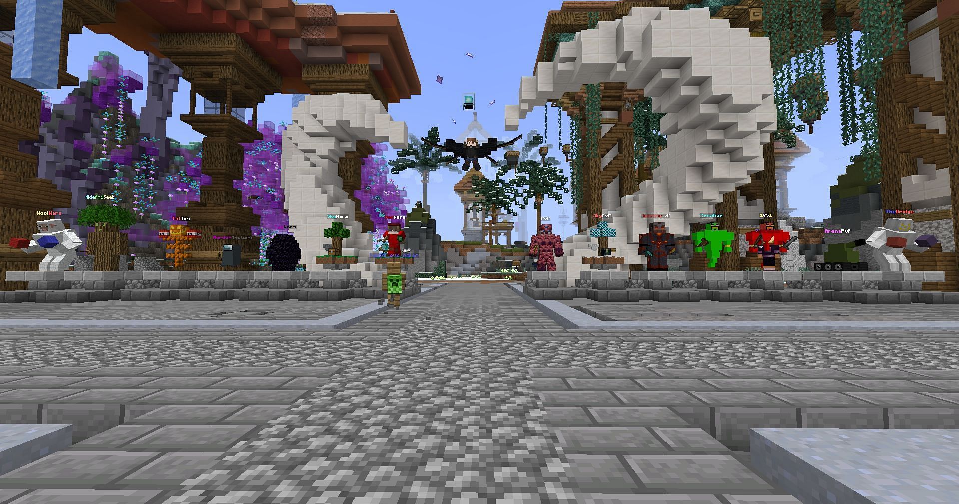 BlocksMC is a server available to cracked players (Image via Mojang Studios)