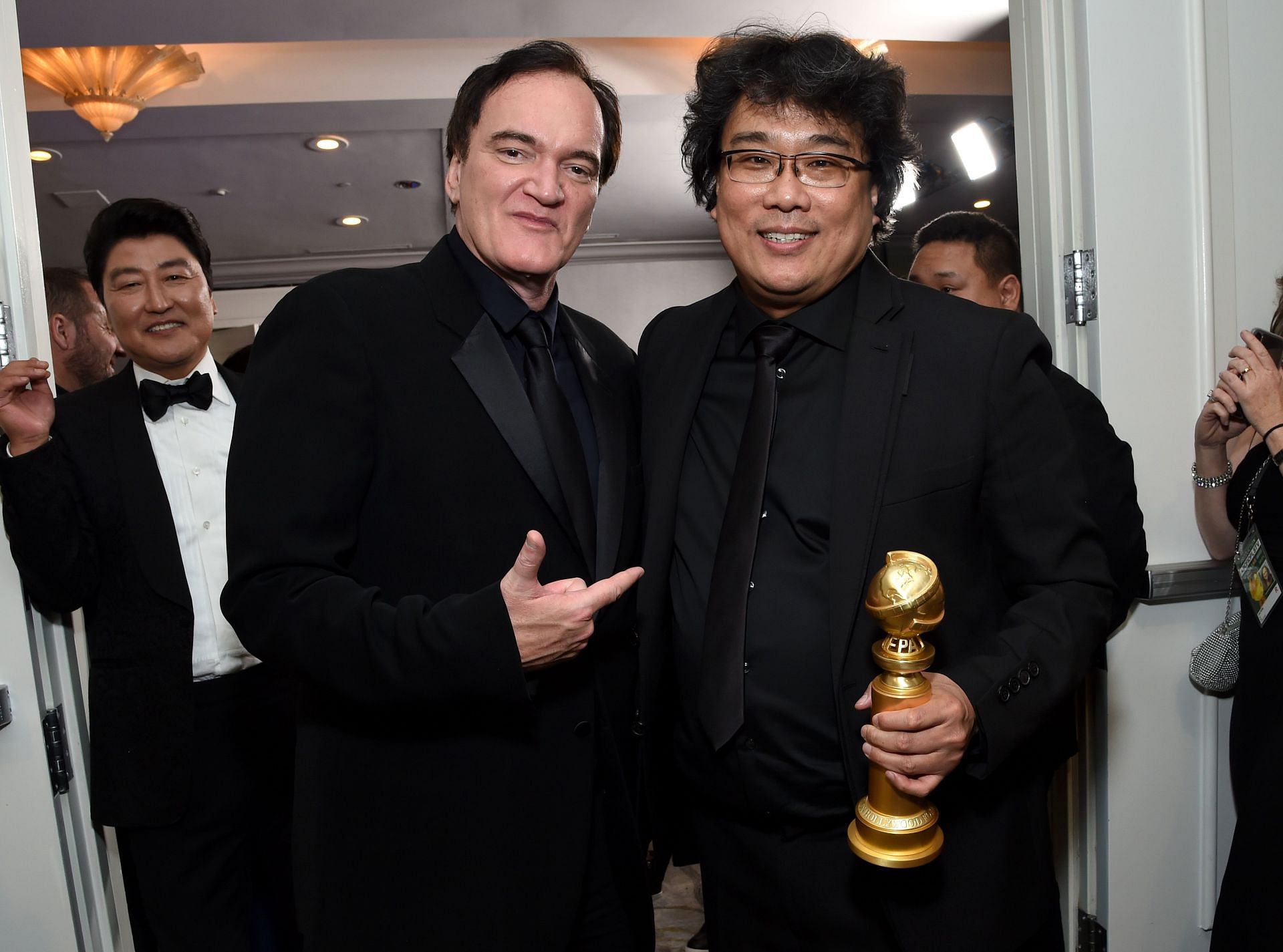 Mo&euml;t And Chandon At The 77th Annual Golden Globe Awards - Backstage - Source: Getty