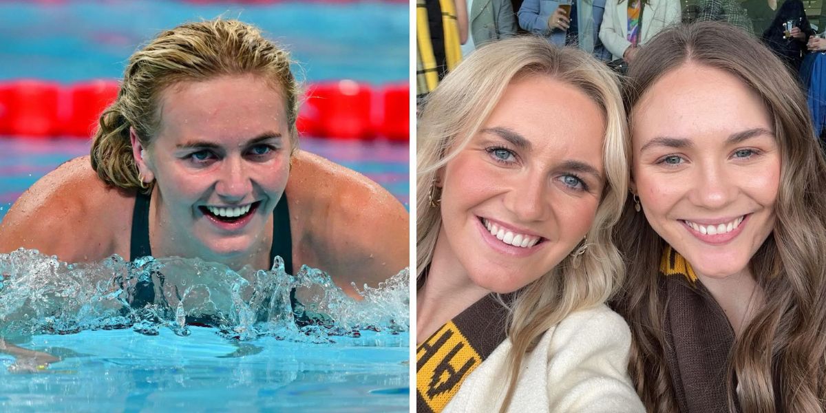 Olympic gold medalist Ariarne Titmus shares heartfelt birthday wish for younger sister Mia
