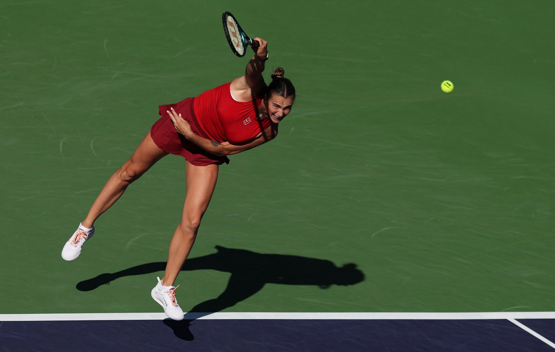 Aryna Sabalenka at the BNP Paribas Open - Source: Getty