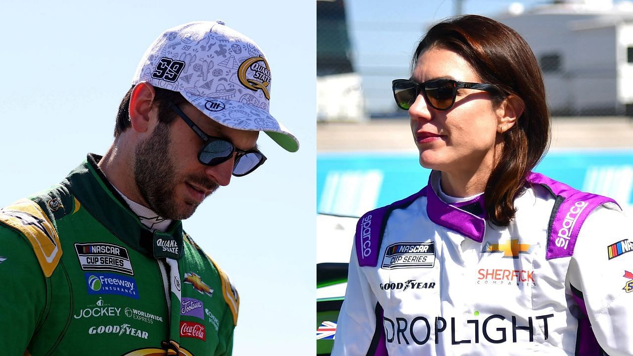 Daniel Suarez and Katherine Legge