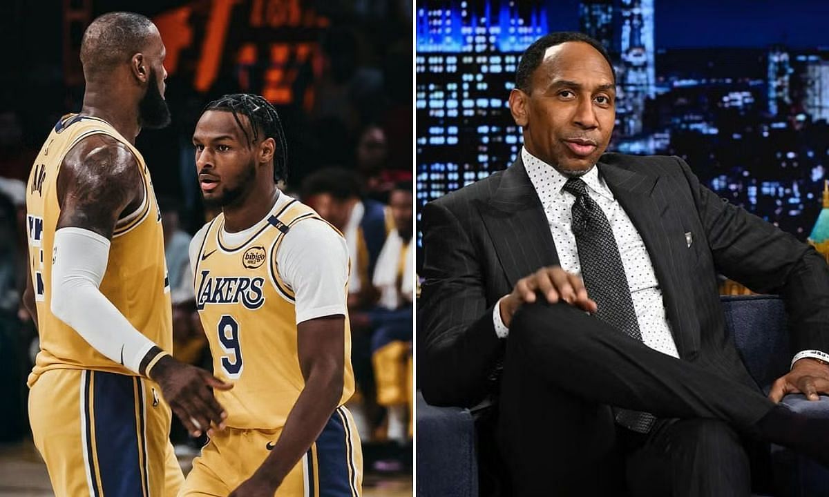 LeBron James and Stephen A. Smith