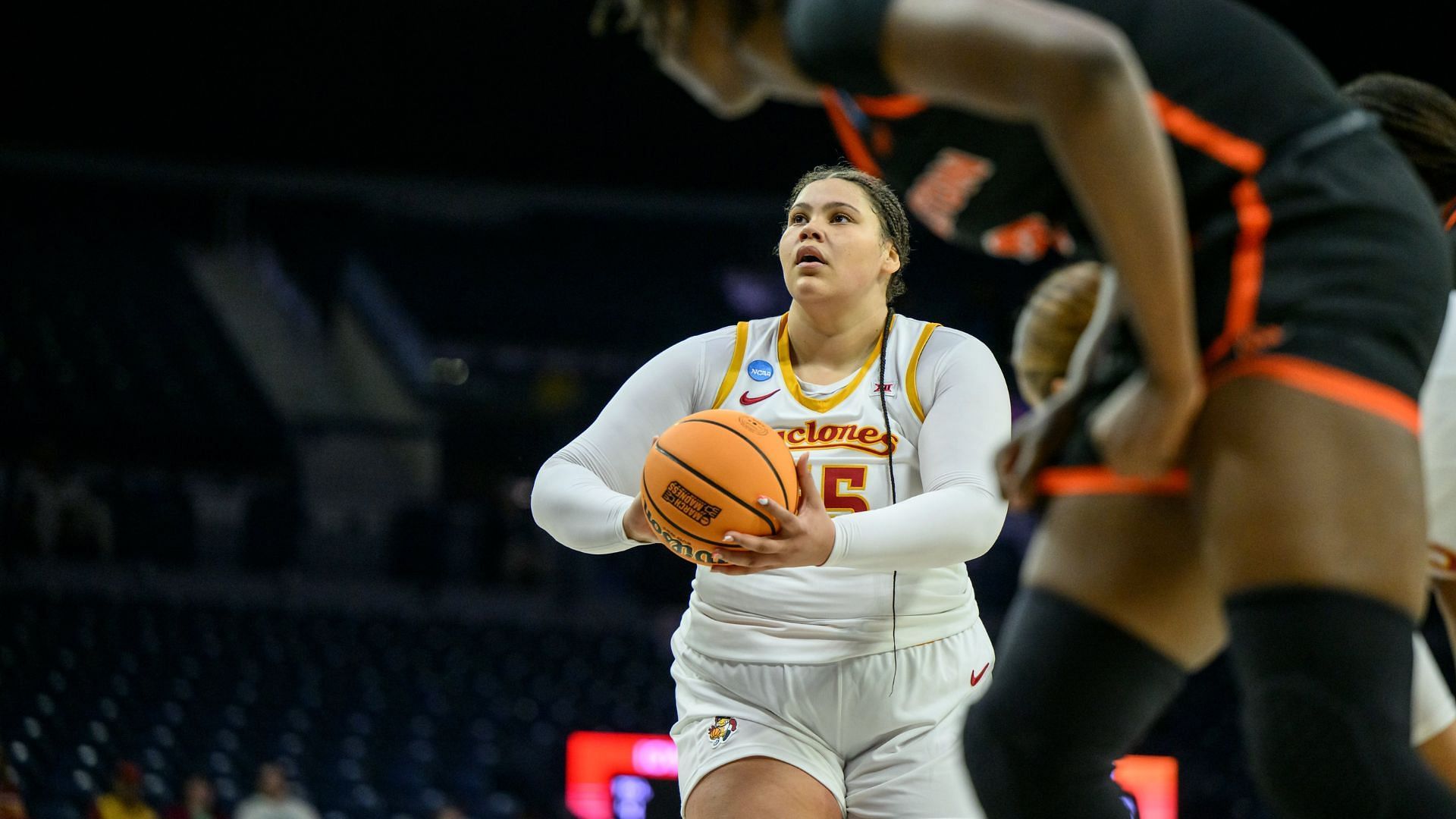 Audi Crooks in the win over Princeton. - Source: @CycloneWBB on X