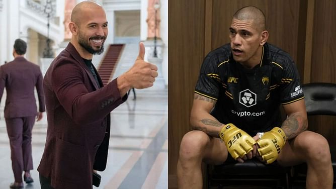 "I was supposed to fight [Alex] Pereira" - Andrew Tate sends words of encouragement to 'Poatan' while recounting near-matchup against him in the past