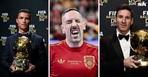 "Cristiano Ronaldo and Lionel Messi weren't better than me in 2013" - Franck Ribery recalls missing out on Ballon d'Or with confident claim