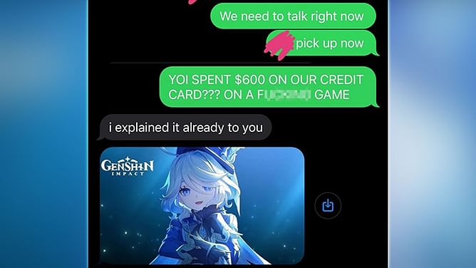 "He cheated on her with Furina lmao": Genshin Impact Community reacts as gacha addiction ends a marriage before it begins