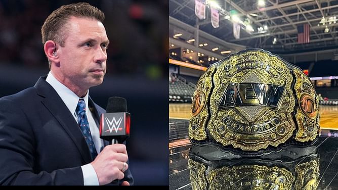 Michael Cole mentions former AEW champion at WWE Elimination Chamber 2025