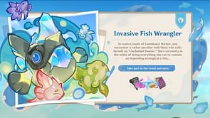 Genshin Impact Invasive Fish Wrangler event guide