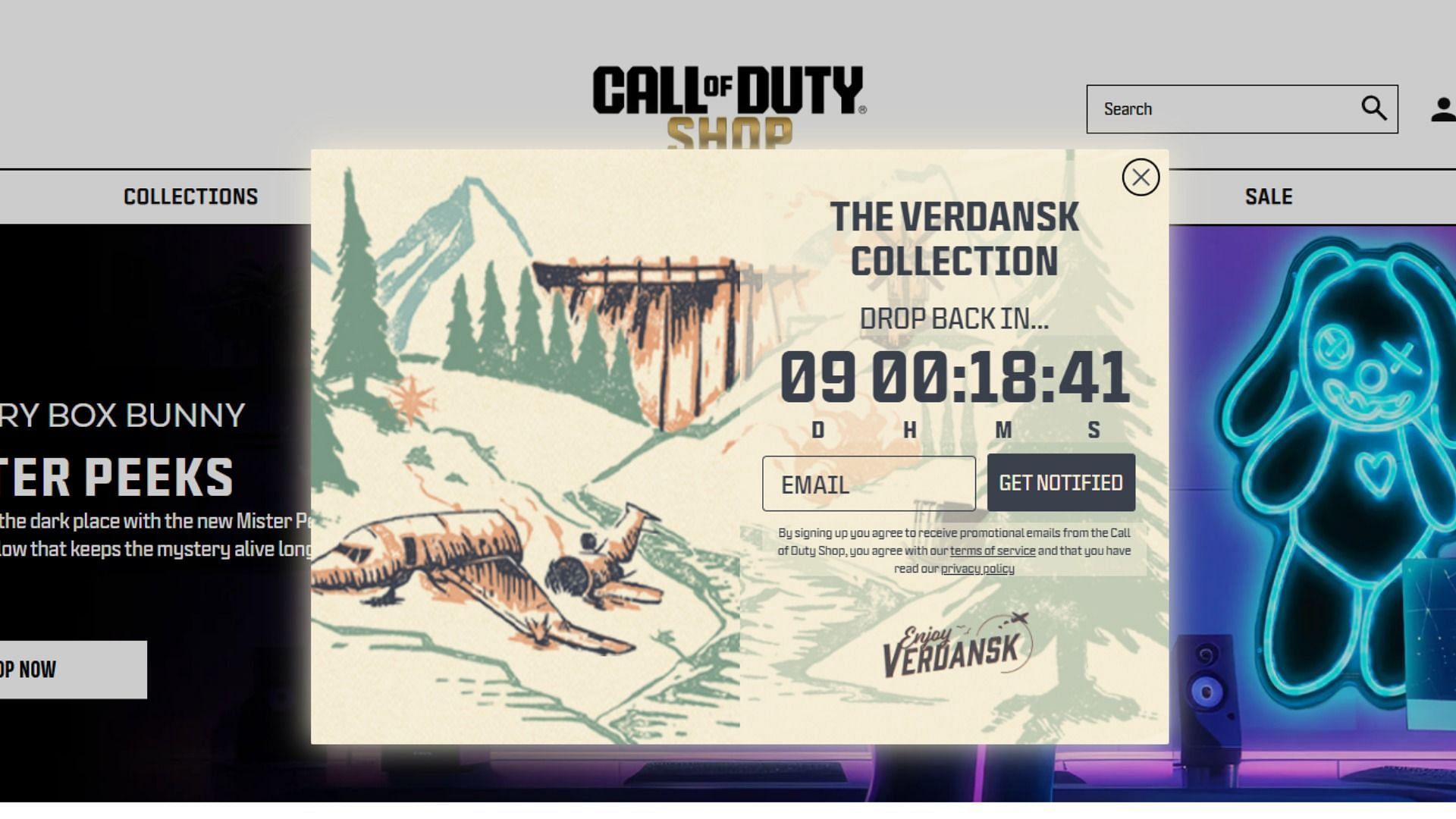 COD shop ad hints at Verdansk returning in Warzone soon (Image via Activision)