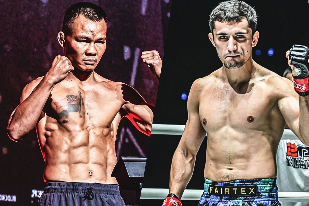 Soe Lin Oo (Left) wants to make a statement against Dmitrii Kovtun (Right). | [Photo: ONE Championship, Bangkok Post]