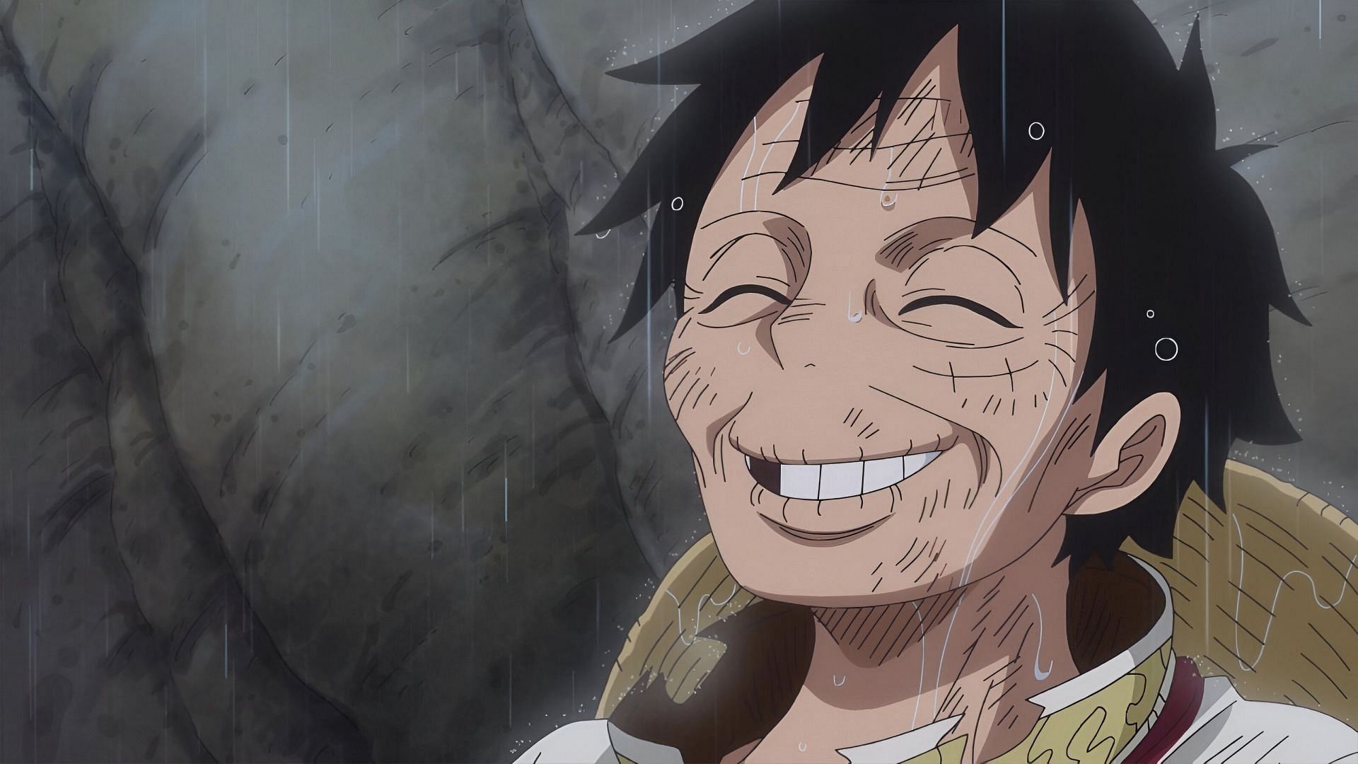 Luffy as seen in the one of the One Piece arcs- Whole cake (Image via Toei Animation)