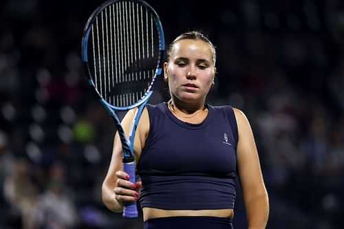 Sofia Kenin at the Dubai Tennis Championships 2025. (Photo: Getty)