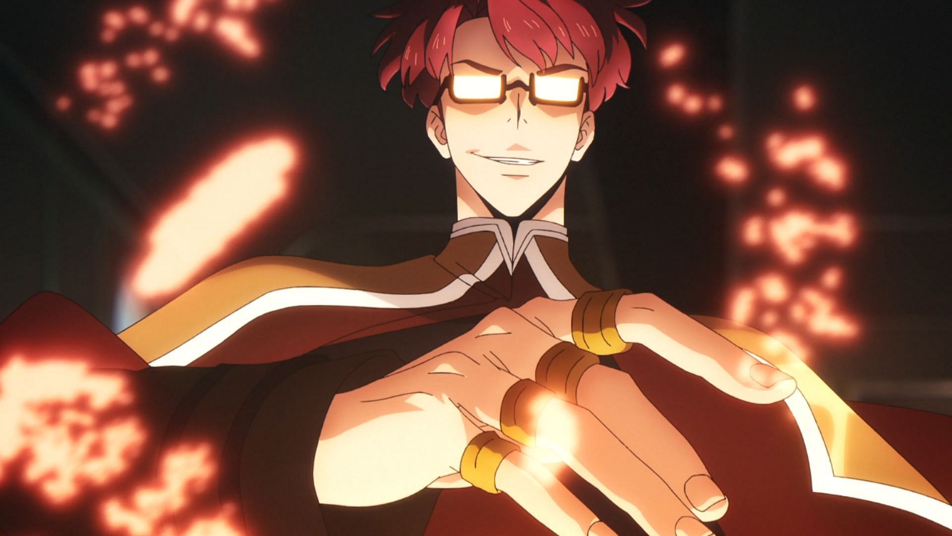 Jong-in as he incinerates the ants in Solo Leveling Season 2 episode 10 (Image via A-1 Pictures)