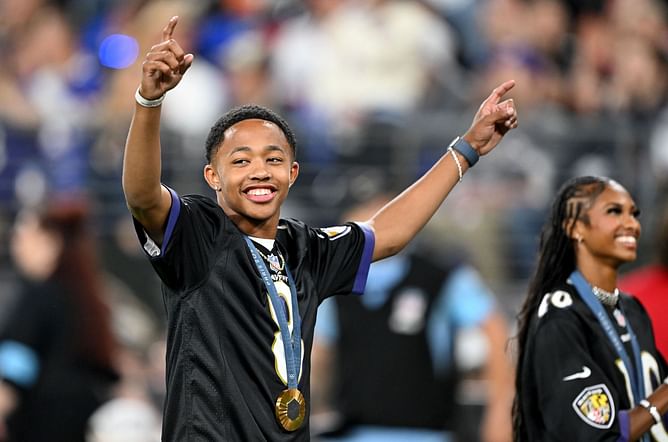 17-year-old Quincy Wilson leaves his teammates in splits as he reveals celebration plans after winning National Championships