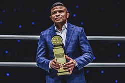 WATCH: Brazilian legend Bibiano Fernandes gets inducted into ONE Championship Hall of Fame in emotional ceremony at ONE 172
