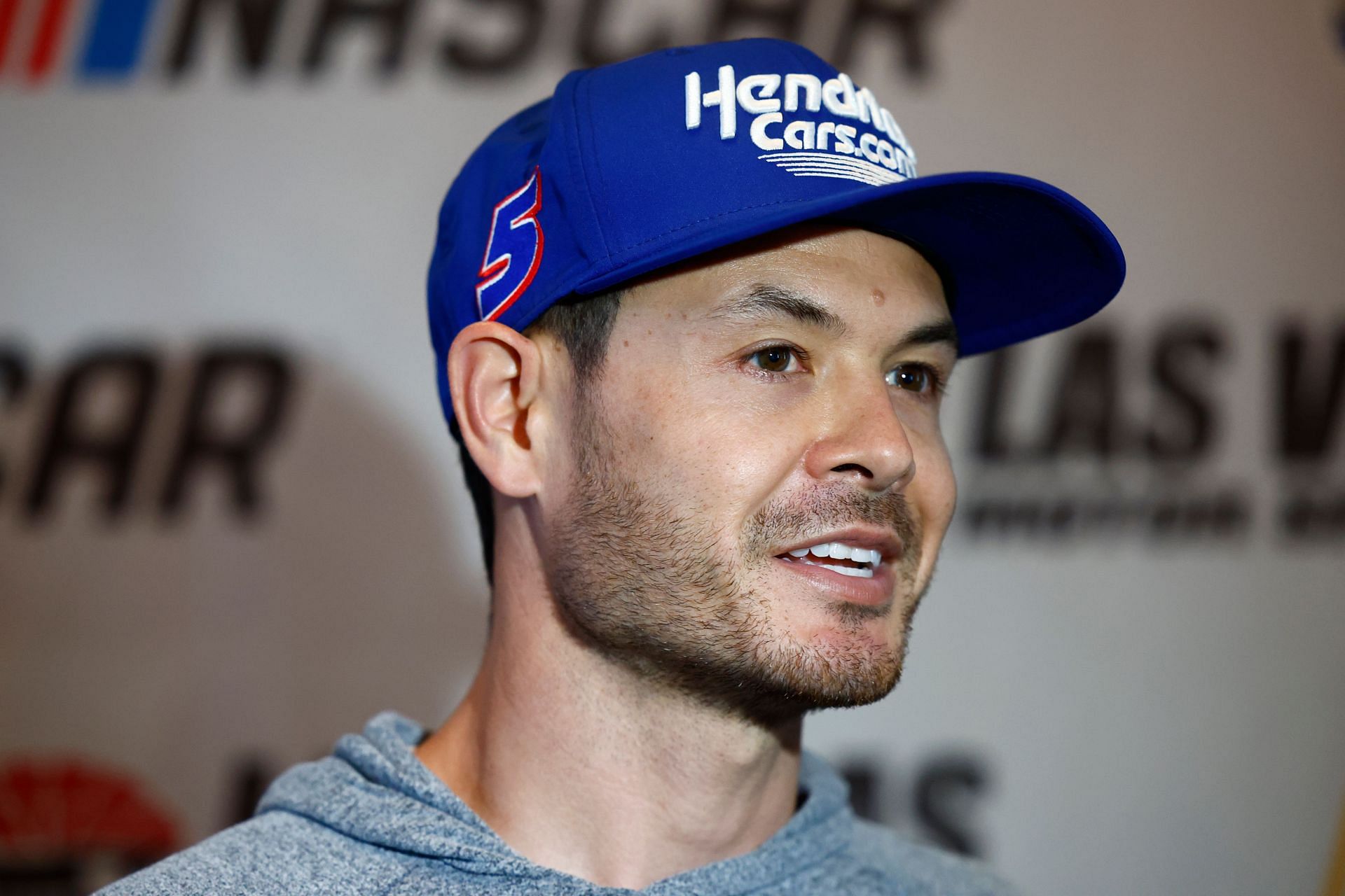 Kyle Larson at the LVMS NASCAR Weekend Press Luncheon - Source: Getty