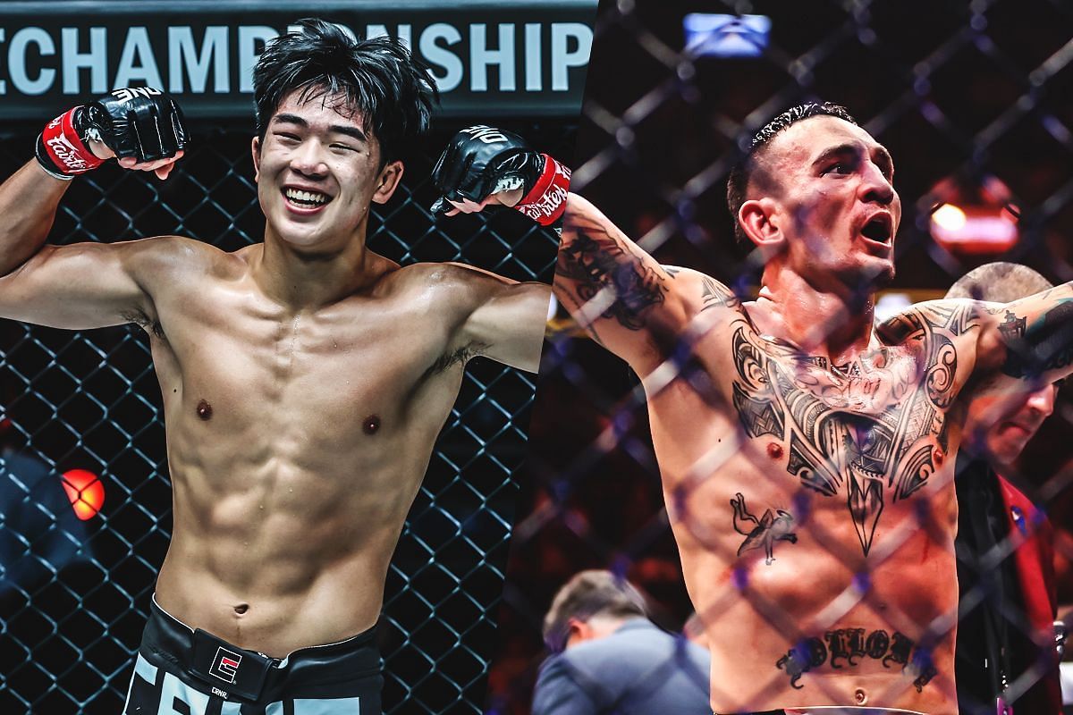 Adrian Lee (L) and Max Holloway (R) | Photo credit: ONE Championship &amp; thesportster.com