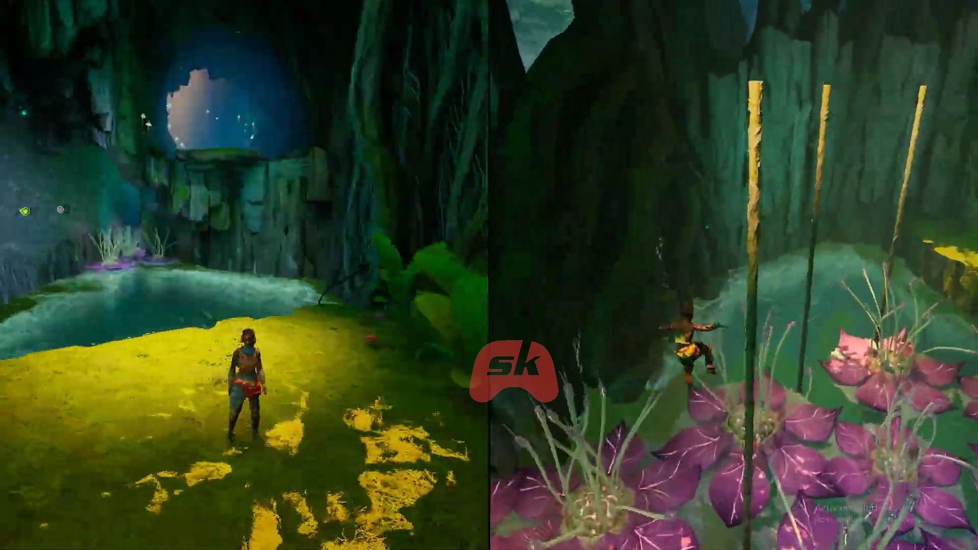 You have to surpass these carnivorous plants (Image via Sportskeeda Gaming/Electronic Arts)