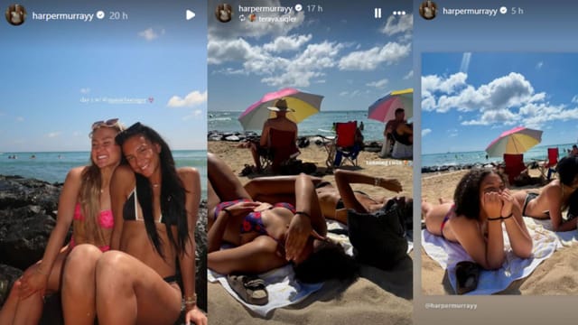 Nebraska Volleyball's Harper Murray enjoys eventful beach retreat with