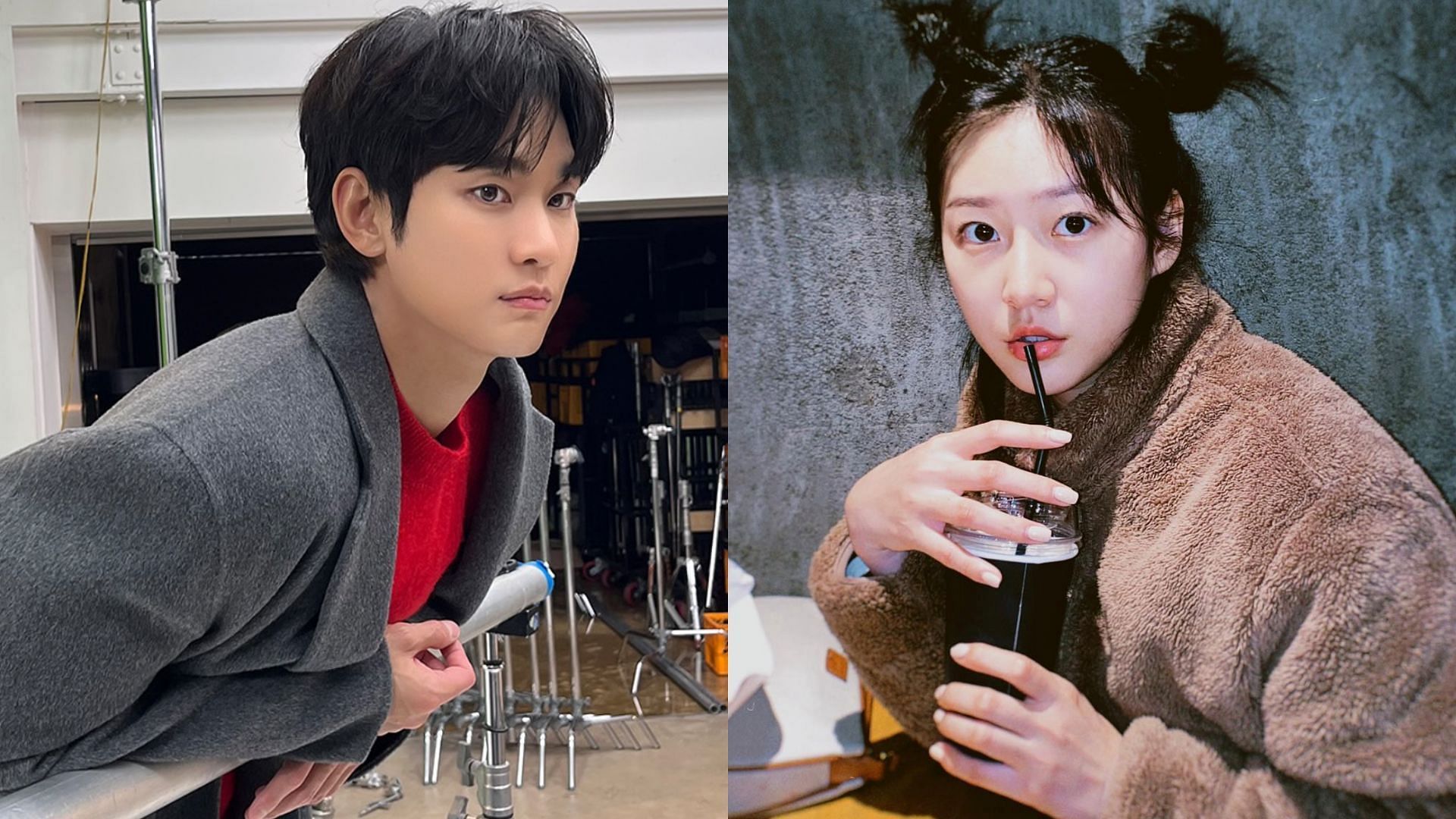 Kim Soo-hyun and Kim Sae-ron (Image via Instagram/@soohyun_k216, @ron_sae)