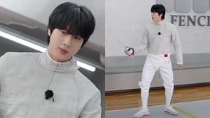 "This is what I've been waiting for": Fans thrilled as BTS' Jin is set to fence in the upcoming RUN JIN episode