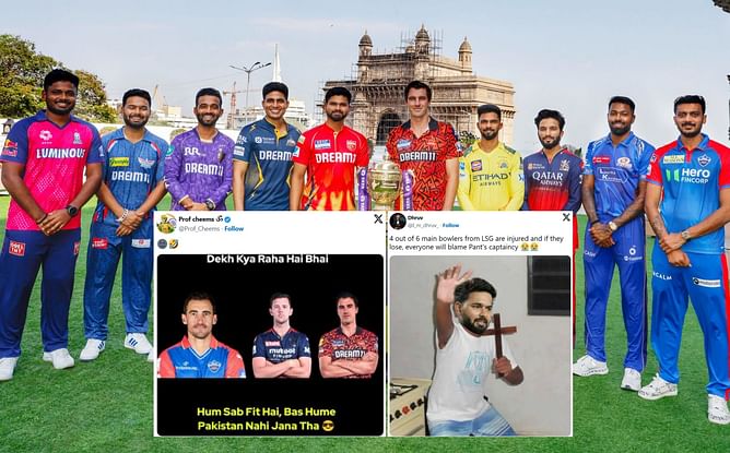 "Hum sab fit hai, bas hume Pakistan nahi jana tha"- Top 10 funny memes ahead of IPL 2025
