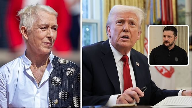 Martina Navratilova scoffs at Donald Trump for 'changing the deal' after his warning to Ukrainian president