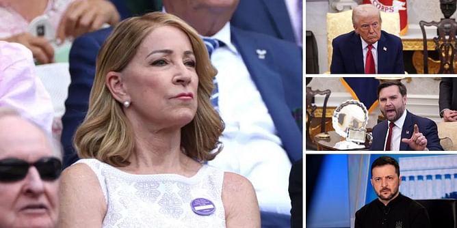 "I have a boundary" - Chris Evert furious at Donald Trump & JD Vance's fiery exchange with Ukraine President Volodymyr Zelenskyy