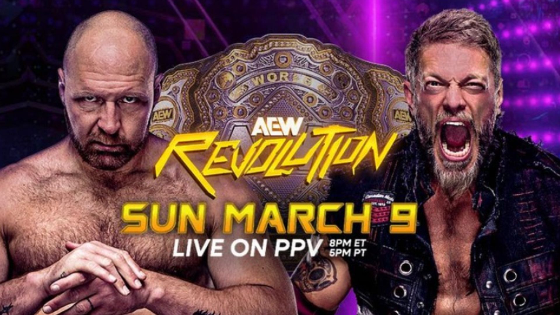 AEW Revolution will take place tonight. (Image credit: AEW on Facebook)