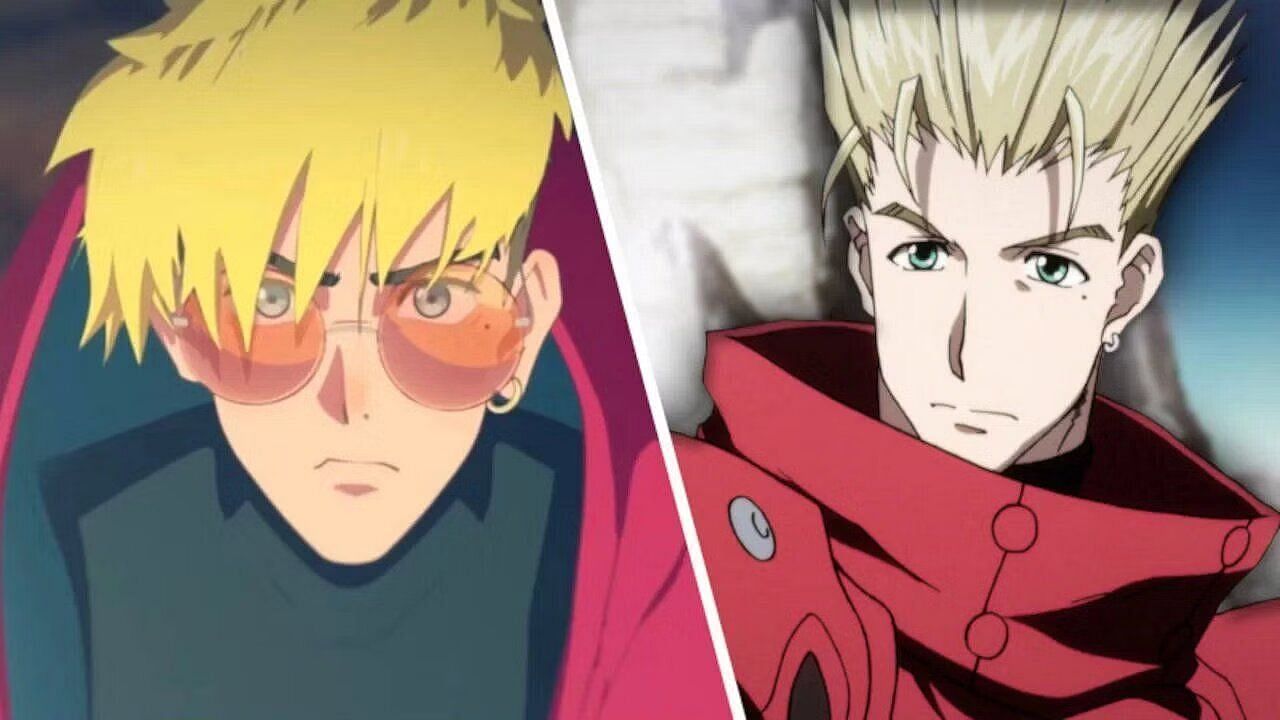 Vash the Stampede as seen in both anime adaptations (Image via Studio Orange and Madhouse).