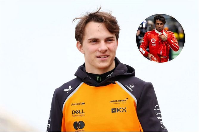 Oscar Piastri feels F1 rival Carlos Sainz’s latest deal with cosmetic giant is a perfect fit for him